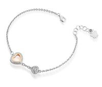 Bracciale Roberto Giannotti Donna Trilogia d'amore in Argento Zirconia GIA452 - GIA452